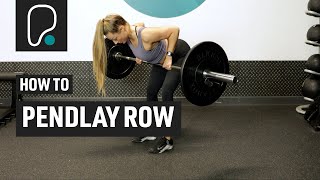 How To Do A Pendlay Row [upl. by Ripley]