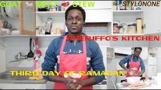 How to make the best Curry Goat Recipe Sheriffos kitchen recipe 3rd day of Ramadan [upl. by Haon]