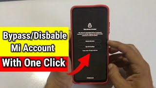 Bypass Mi Acvount With One Click Tool [upl. by Jaworski]