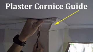 How to install Plaster Cornice  A step by step guide [upl. by Robet]