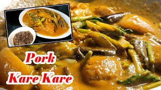 PORK KARE KARE  Kare Kareng Baboy  Easy Recipe  Lutong Pinoy [upl. by Eedak103]