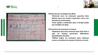 Calendário na Educação Infantil [upl. by Powder348]