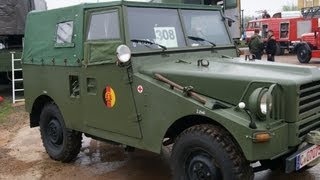 DDR IFA P3 NVA GELÄNDEWAGEN JEEP Kübelwagen Kübel Oldtimer classic car IWL SACHSENRING [upl. by Cioban753]