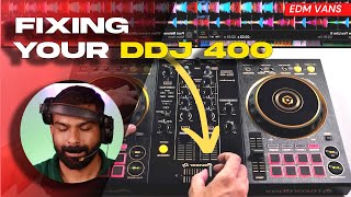 DDJ 400 PROBLEMS AND HOW TO FIX THEM  DDJ 400 tips and tricks  HINDI TUTORIAL [upl. by Atipul]