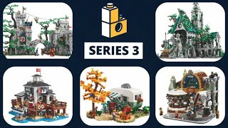 LEGO BrickLink Designer Program Series 3 PreOrder and Release Thoughts [upl. by Forkey]