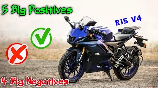 Big Problems in Yamaha R15 V4  R15 V4 Pros amp Cons  Gaadi Gyan [upl. by Ahsile538]