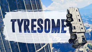 TYRESOME  GTA 5 Funny Moments [upl. by Gillan]