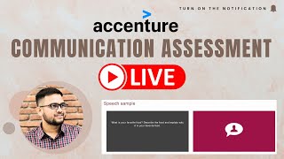 🔴LIVE  Accenture Communication Assessment accenture accentureassessment [upl. by Mildred]