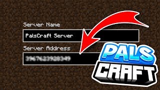 ACCIDENTALLY SHOWING THE PALSCRAFT SERVER IP  PalsCraft 2 2 [upl. by Dee Dee]