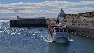 Burghead Harbour Moray Scotland [upl. by Aerahs]