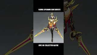 Karina new skin surveys mlbb mobilelegendsbangbang mlbbnewskin [upl. by Nivrem]