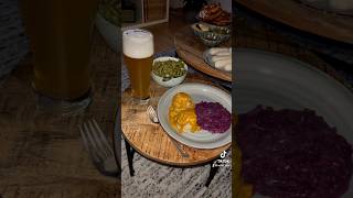 Bayrischer Abend 🍻 weißwurst oktoberfest bayrisch vegetarisch vegan abendessen deftig [upl. by Philine]