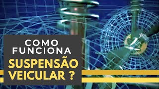 Como funciona Suspensão veicular  Animação 3D [upl. by Akitan]