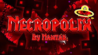 Necropolix 100 30th EXTREME DEMON  Geometry Dash [upl. by Annaitsirk57]