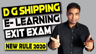 D G Shipping E Learning for STCW courses and Online Exit Exam Explained  Merchant Navy Course [upl. by Guise894]