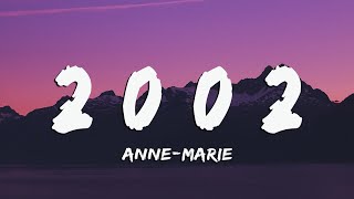 AnneMarie  2002 LyricsVietsub [upl. by Emersen74]