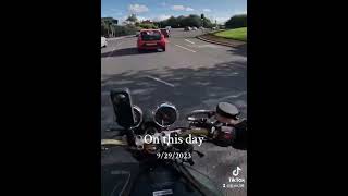 Reflex test 👀🙄 subscribe banditlife bikershorts bikelife bandit follow close call  viral [upl. by Weasner692]