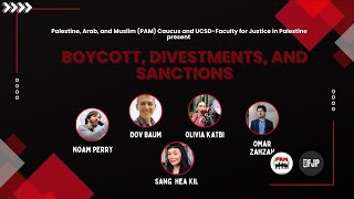 PAM Caucus and FJPUCSD Present Boycott Divestment and Sanctions — A Panel [upl. by Ramad]