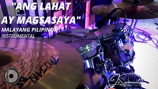 Ang Lahat Ay Magsasaya  Malayang Pilipino  Instrumental  Drum Cover  JV Sarmiento [upl. by Lamson192]