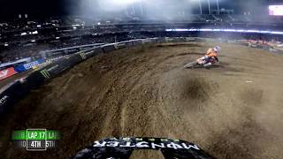 GoPro Adam Cianciarulo  2020 Monster Energy Supercross  450 Main Event Highlights  Oakland [upl. by Ecadnac]