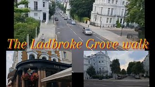 Navigating the famous Ladbroke Grove walking tour [upl. by Mairam]