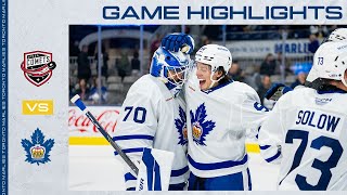 Toronto Marlies vs Utica Comets  Game Highlights  October 20 2024 [upl. by Ydualc101]