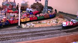 christmas trains on the layouts 2014 [upl. by Drescher77]