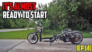 TRS SLAMMED FRONT END INSTALL  Honda Ruckus Build EP14 [upl. by Cassi]