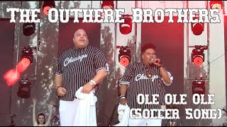 The Outhere Brothers  Ole Ole Soccer Song LIVE [upl. by Gwyneth]