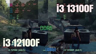 i3 12100 vs i3 13100f ddr5 in 2024 [upl. by Chubb207]