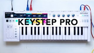 Keystep Pro My favorite hardware sequencer 🎹  Arturia Keystep Pro vs original Keystep [upl. by Bellanca518]