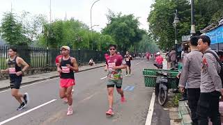 Atlet Afrika 10k Borobudur Marathon 2024 [upl. by Amling]