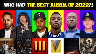 Top 5 Rap Albums Of 2022 [upl. by Euton739]