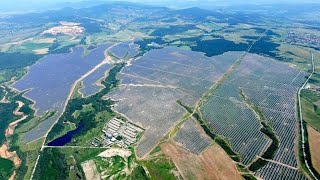 834000 Huasun PV Panels Installed for Worlds Largest Heterojunction Solar Project in Bulgaria [upl. by Leirum]