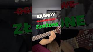 Poznaj te akordy złożone ✅ gitara muzyka edukacjamuzyczna guitar [upl. by Faulkner974]