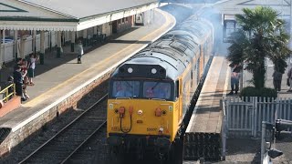 Trains at Paignton 270822 [upl. by Aikyt]