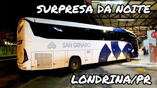 NOITE DE FILA NA RODOVIÁRIA DE LONDRINAPR  MOVIMENTAÇÃO DE ÔNIBUS DAS 2215 ÀS 2245 [upl. by Aiselad]