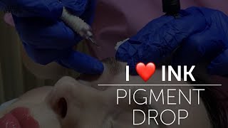 Microblading Pigment Drop Technique [upl. by Law]