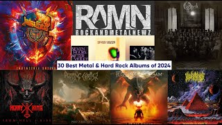 Best 30 Metal Albums of 2024 by RockAndMetalNewz [upl. by Nnitsuj]