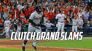 MLB  Clutch Grand Slams  Part 2 [upl. by Adnauqahs]