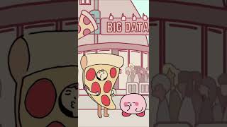 Kirby Animation good pizza great pizza dance [upl. by Eixid722]