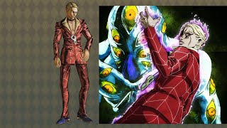 Prosciutto amp Pesci Color References  Jojos Bizarre Adventure All Star Battle R [upl. by Lehteb]