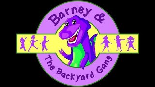 Barney And The Backyard Gang Theme Song High Tone Version [upl. by Llenil]