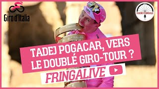 Fringalive giro 5  On fait le bilan du Giro 2024  Pogacar rayonnant Alaphilippe de retour [upl. by Lahtnero]