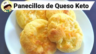 Panecillos de queso ketoPandebonos keto Pancitos de queso y Coco keto [upl. by Ynneh864]