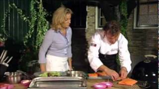 Gerookte zalm op de Weber Smokey Mountain Cooker [upl. by Ronoel]