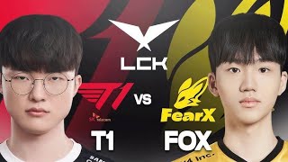 Fox Vs T1 Highlights Game 1 [upl. by Loftis]