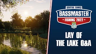 Bassmaster Fishing 2022 Lay of the Lake QampA [upl. by Ovatsug]