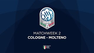 Serie A Silver 2  COLOGNE  MOLTENO [upl. by Lleraj626]