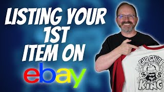 Listing Your First item on eBay Easy Step by Step Beginners Guide [upl. by Dedric861]